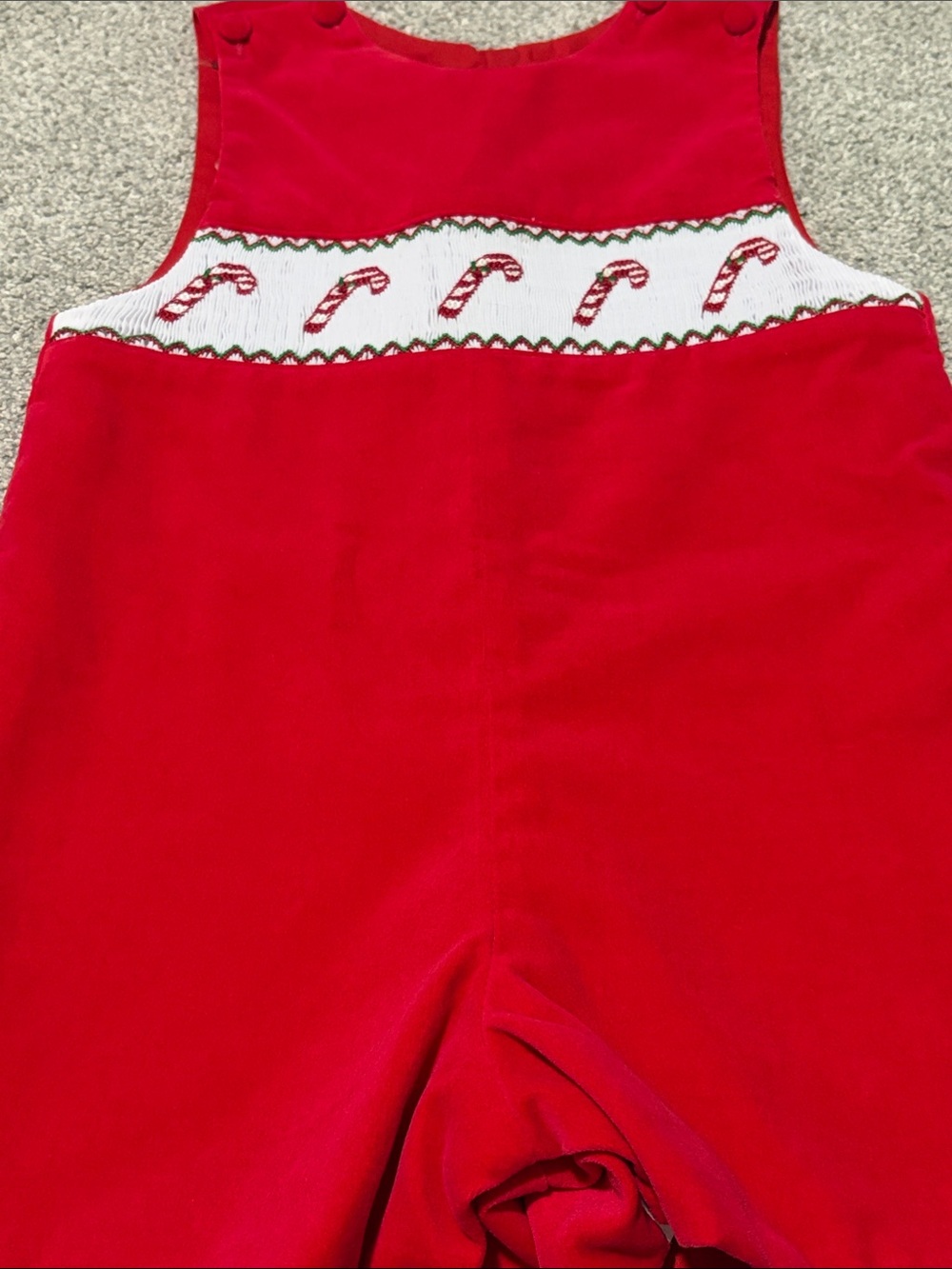 Smocked Christmas Jon Jon